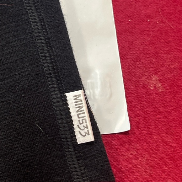 Minus33 BLACK Merino Wool Knit Warm Winter VEST Full Zip Front Pockets Men’s XL - Picture 4 of 15